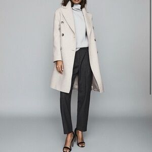 Reiss Alyx Relaxed Double-Breasted Coat